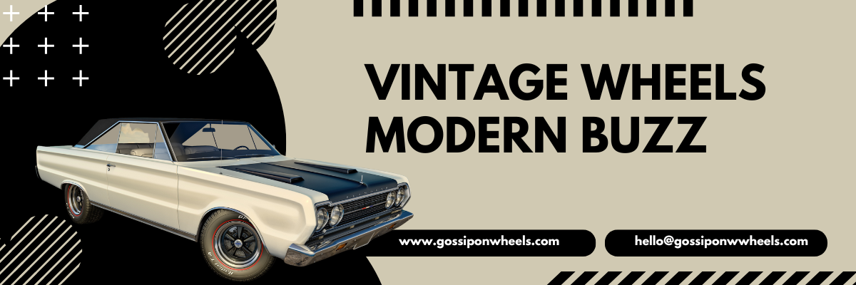 vintage car banner